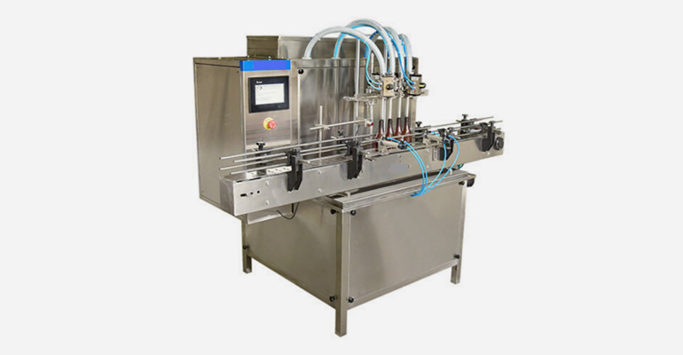 Four-Head-Servo-Liquid-Filling-Machine